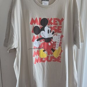 Disney Mickey Mous T-Shirt PLUS  NWT